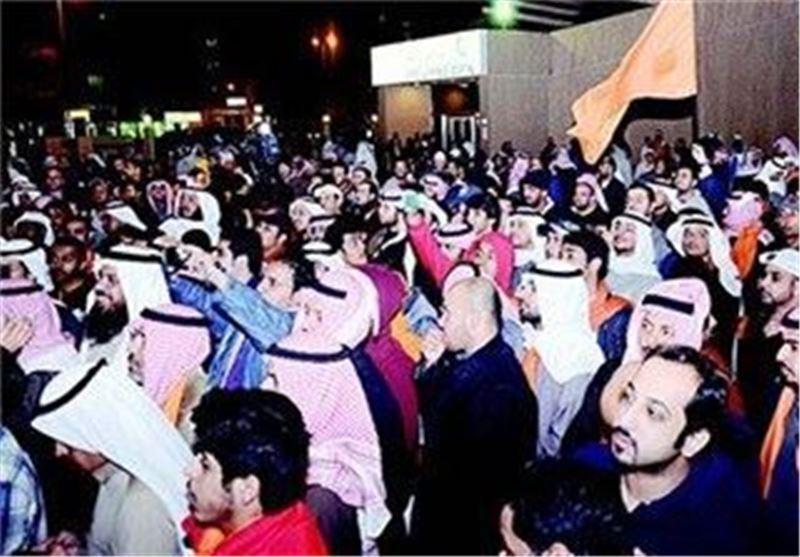 تجمع مخالفان دولت کویت در برابر پارلمان تجمع مخالفان دولت کویت در برابر مجلس
