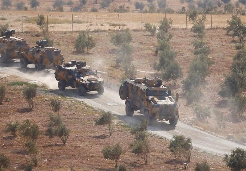 استقرار تجهیزات نظامی ترکیه در منطقه راس العین سوریه