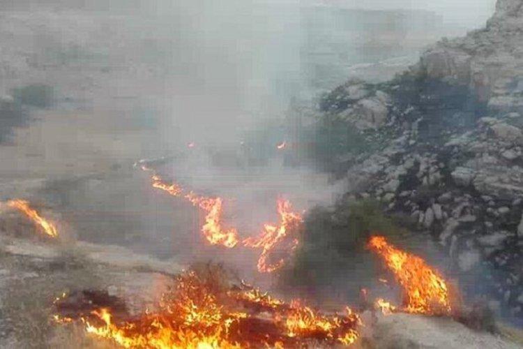 5 هزار متر مربع از مراتع سمیرم در آتش سوخت