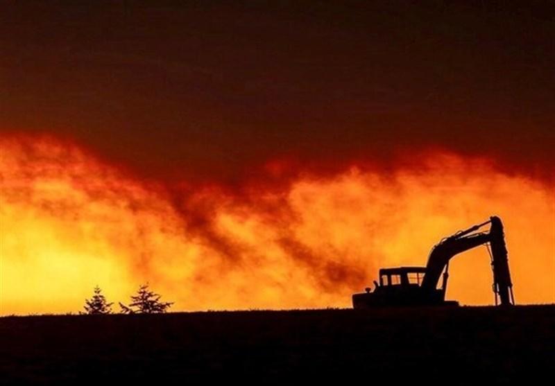 آتش سوزی گسترده جنگل های 5 شهر و منطقه ایالت اورگن آمریکا