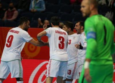 پیروزی تیم ملی فوتسال ایران مقابل آمریکا، صعود ایران قطعی شد