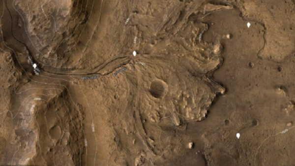 پیاده روی در مریخ با استفاده از نقشه
